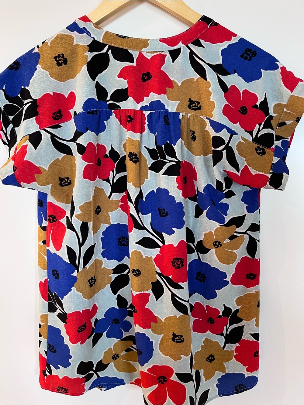 Motherhood Maternity Nursing Top | Floral Print Blouse | Size S - Picture 5 of 7